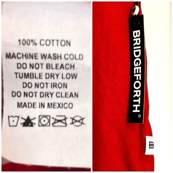 BRIDGEFORTH - L Sz S - NWT Short-Sleeve Tee. 100% Cotton - Picture 8 of 11